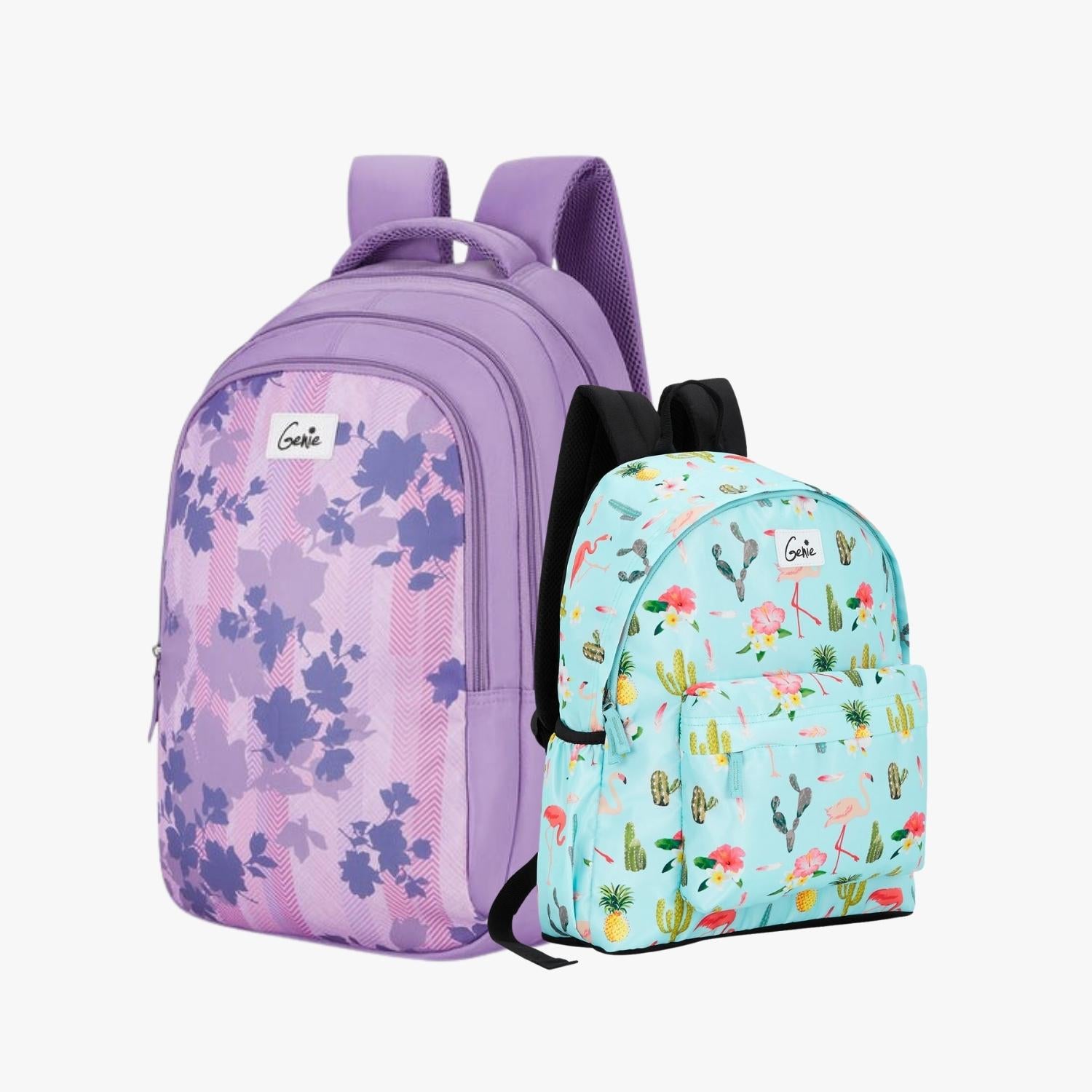 Genie Laptop Backpack and Casual Backpack Combo