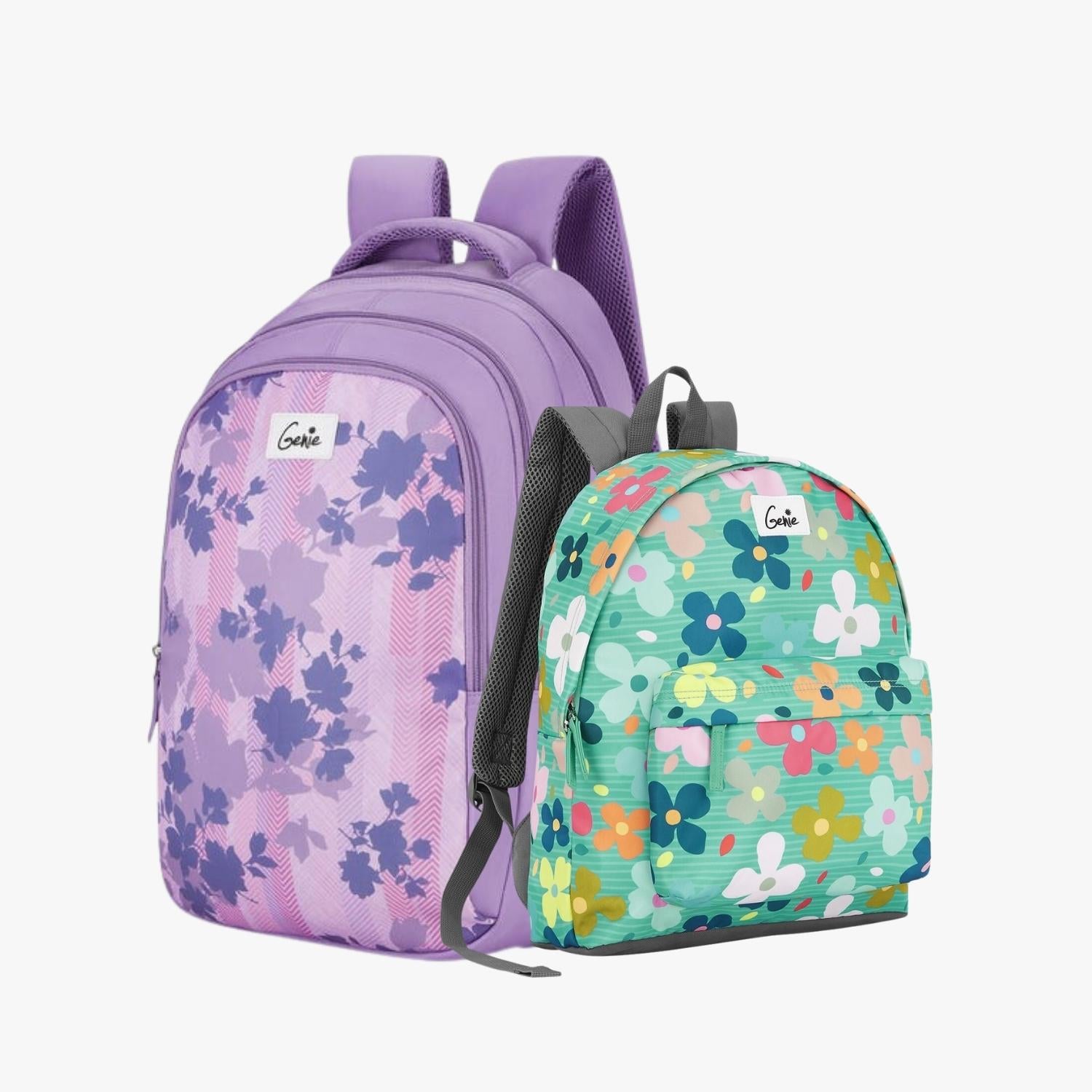 Genie Laptop Backpack and Casual Backpack Combo