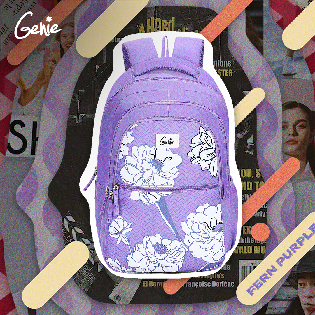 Genie Fern 36L Purple Laptop Backpack