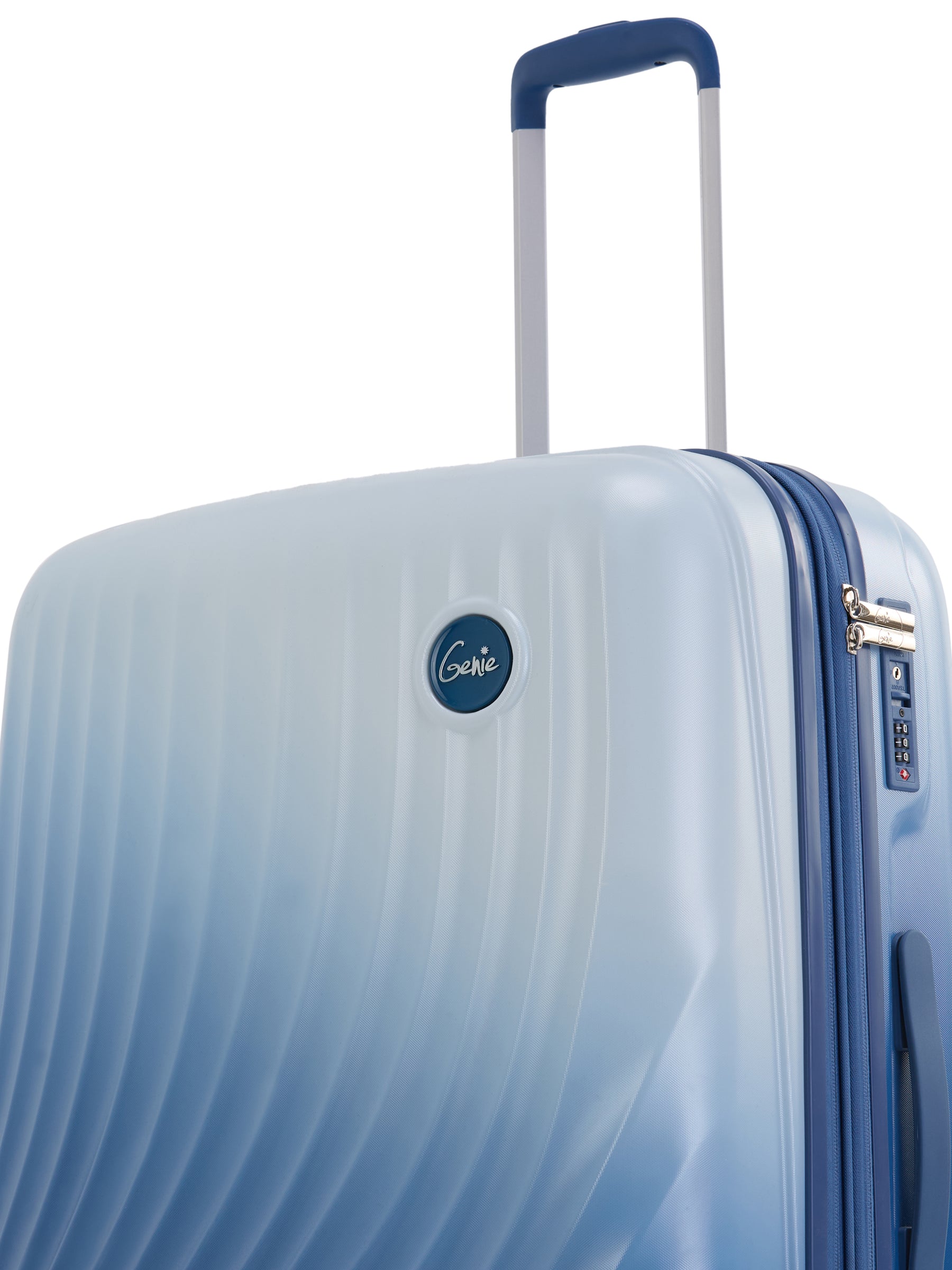 Genie Scarlett Hard Trolley Bag - Ocean Ombre