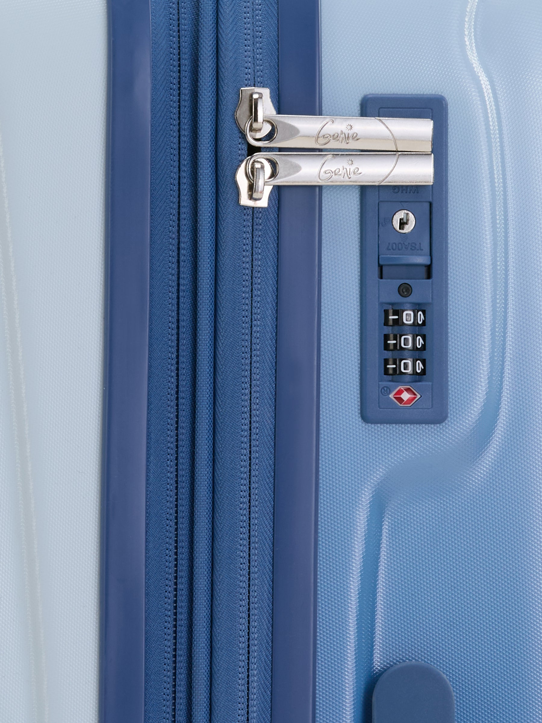 Genie Scarlett Hard Trolley Bag - Ocean Ombre