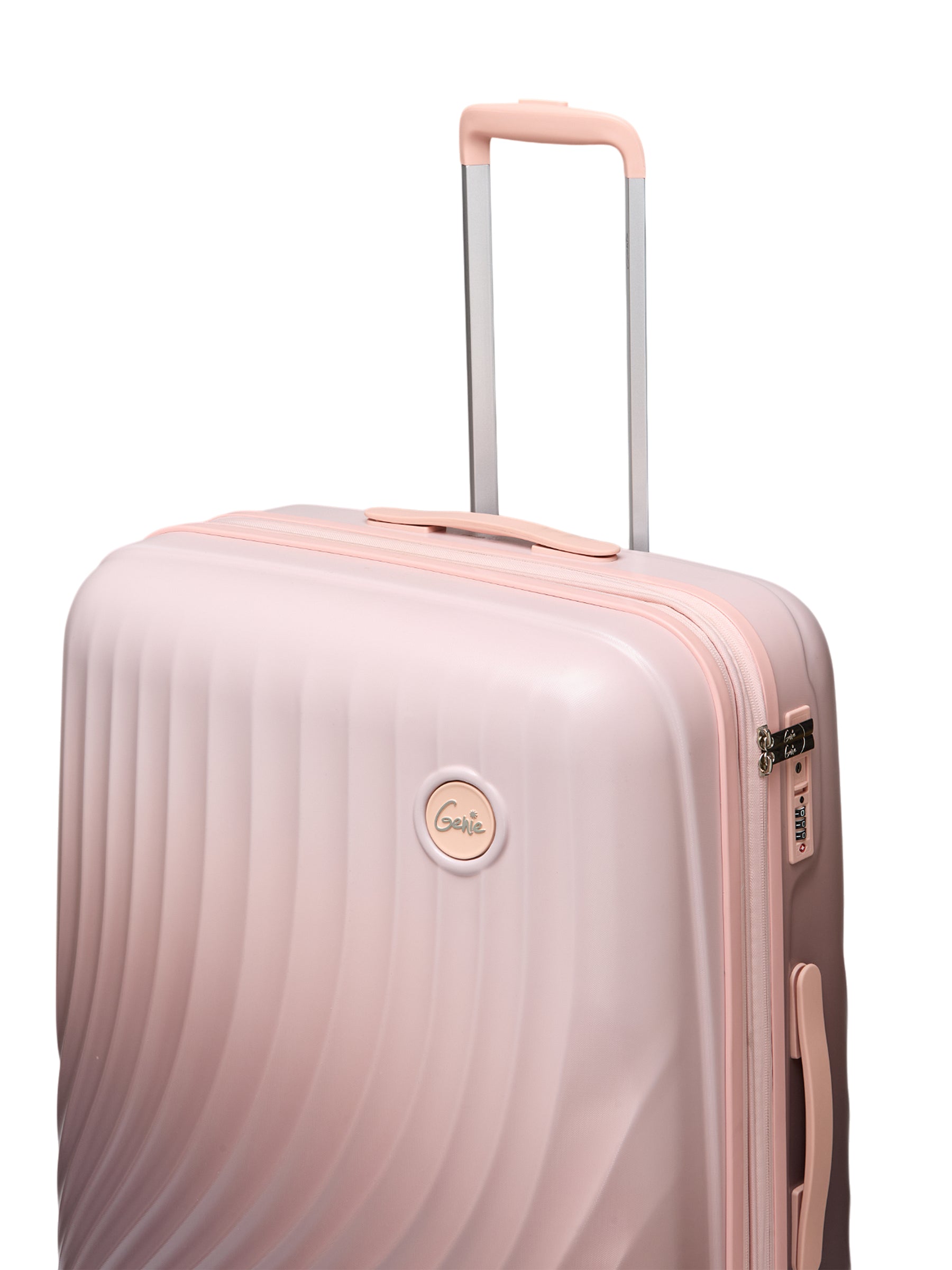 Genie Scarlett Hard Trolley Bag - Coral Cloud