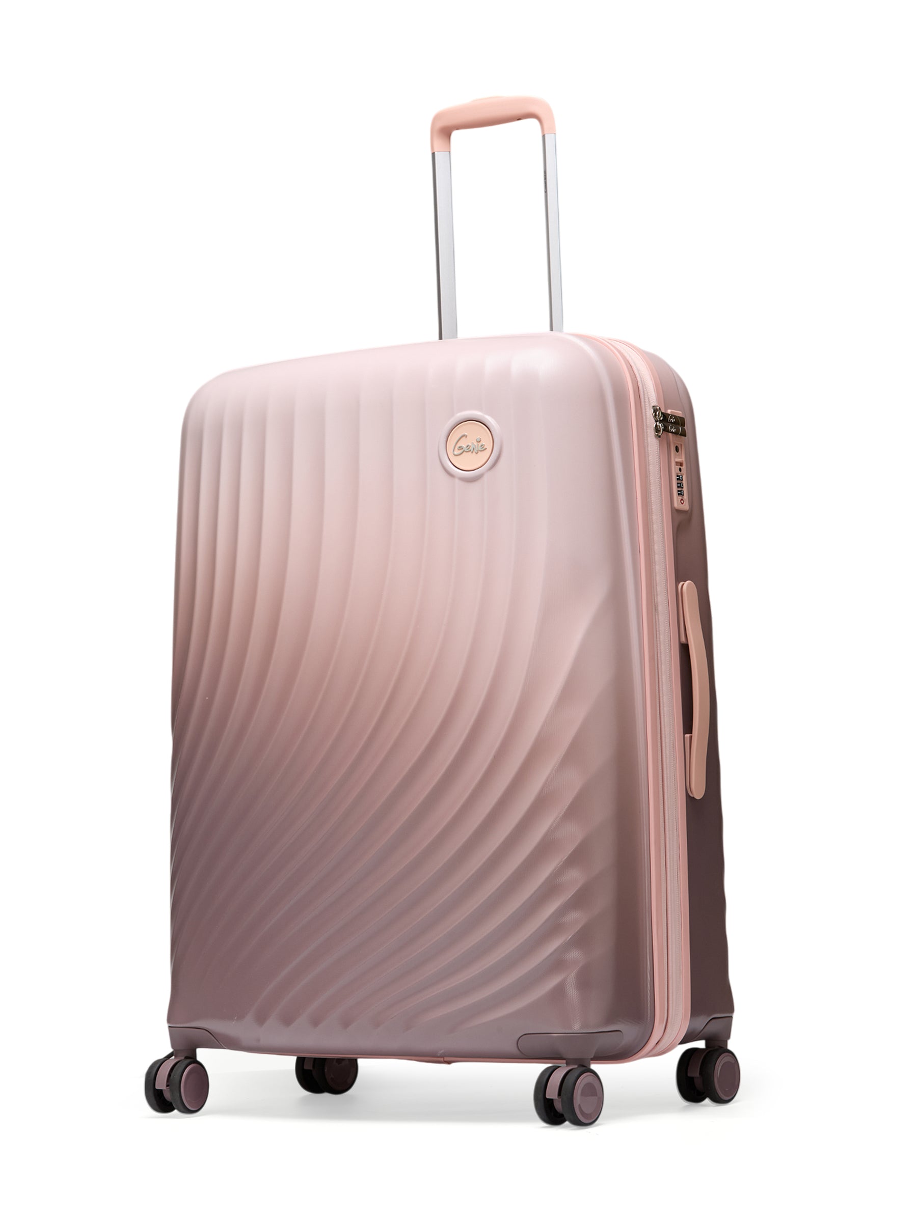 Genie Scarlett Hard Trolley Bag - Coral Cloud