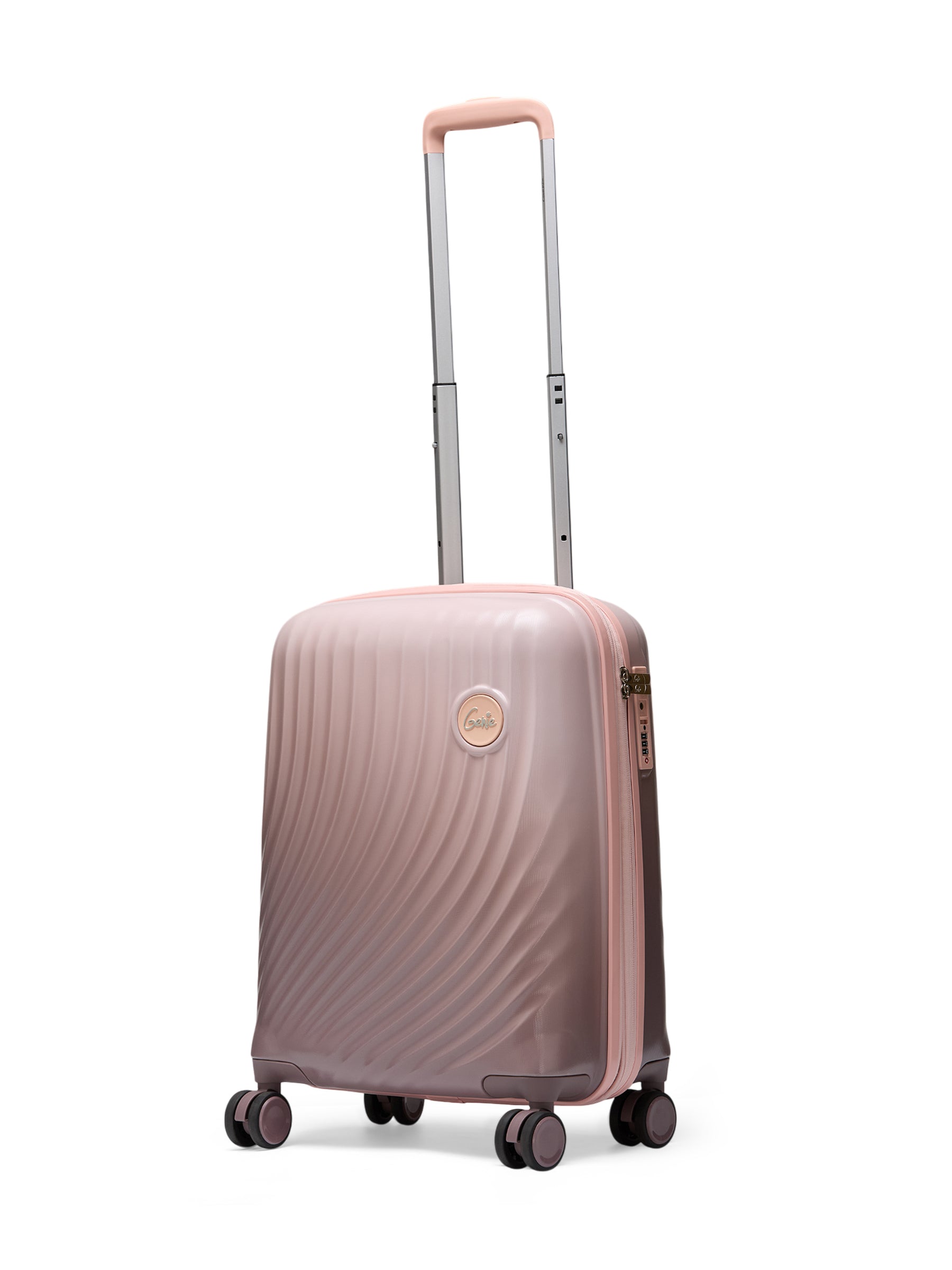 Genie Scarlett Hard Trolley Bag - Coral Cloud