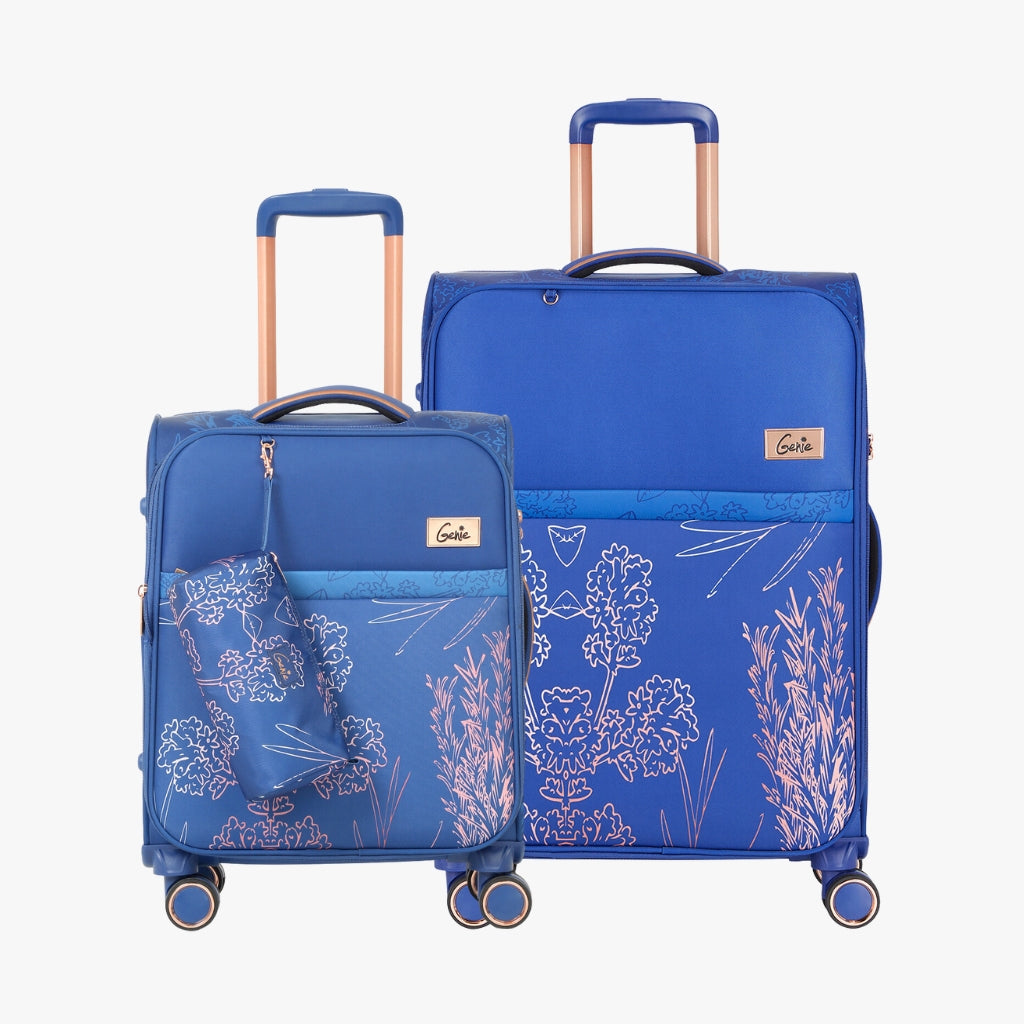 Royal blue luggage online