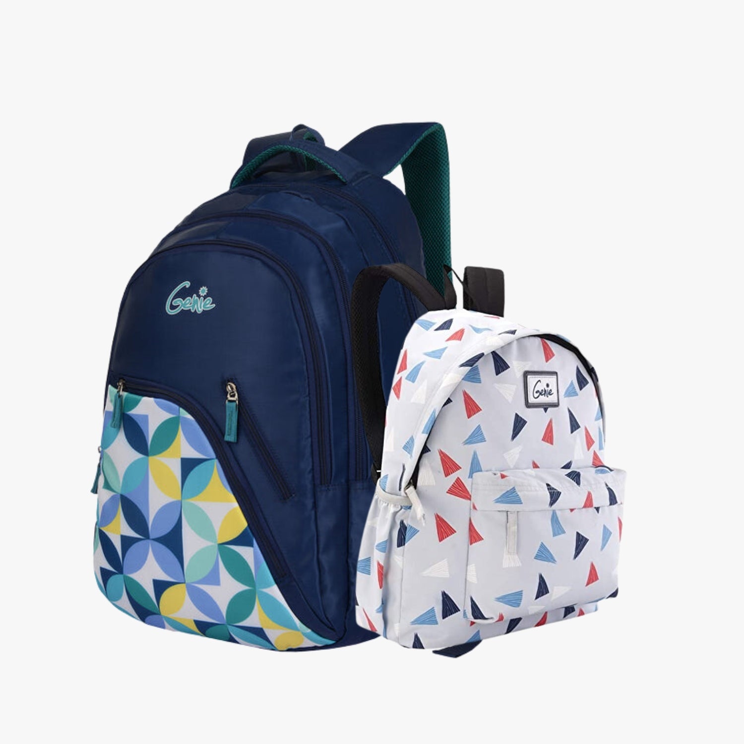 Genie School Backpack and Daypack Combo