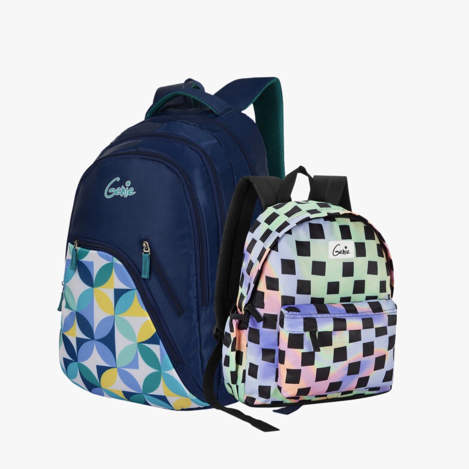 Genie School Backpack and Daypack Combo