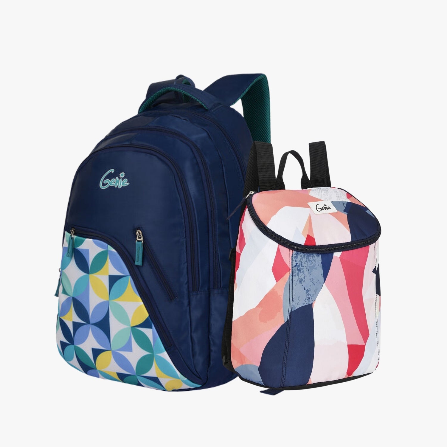 Genie School Backpack and Daypack Combo