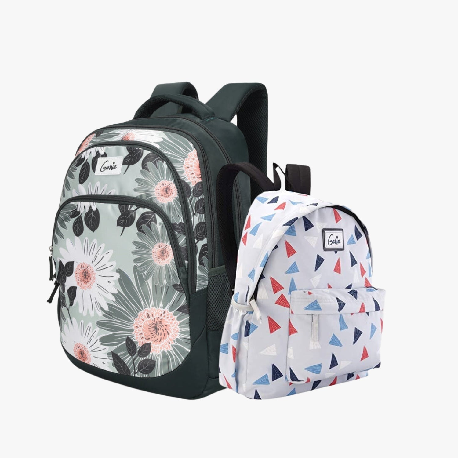 Genie School Backpack and Daypack Combo