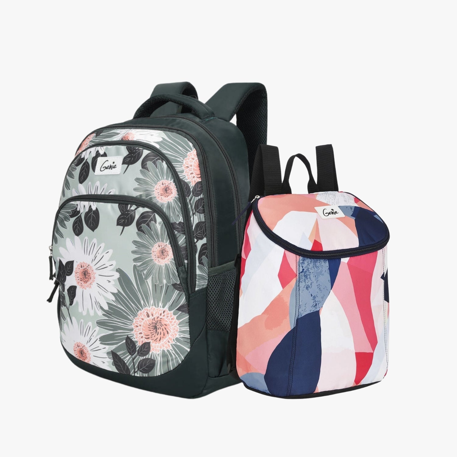 Genie School Backpack and Daypack Combo