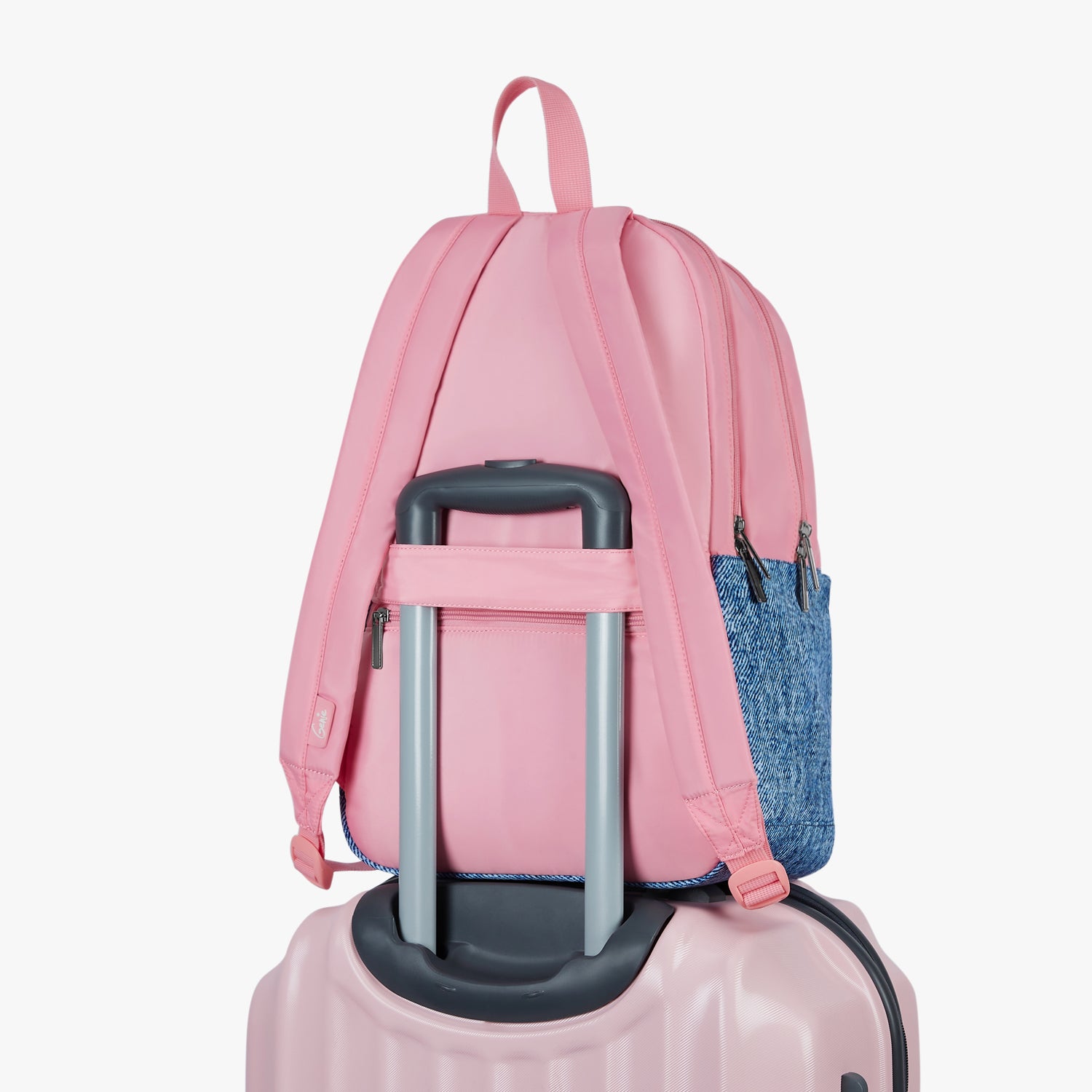 Ebony 21L Blue College Backpack With Laptop Sleeve