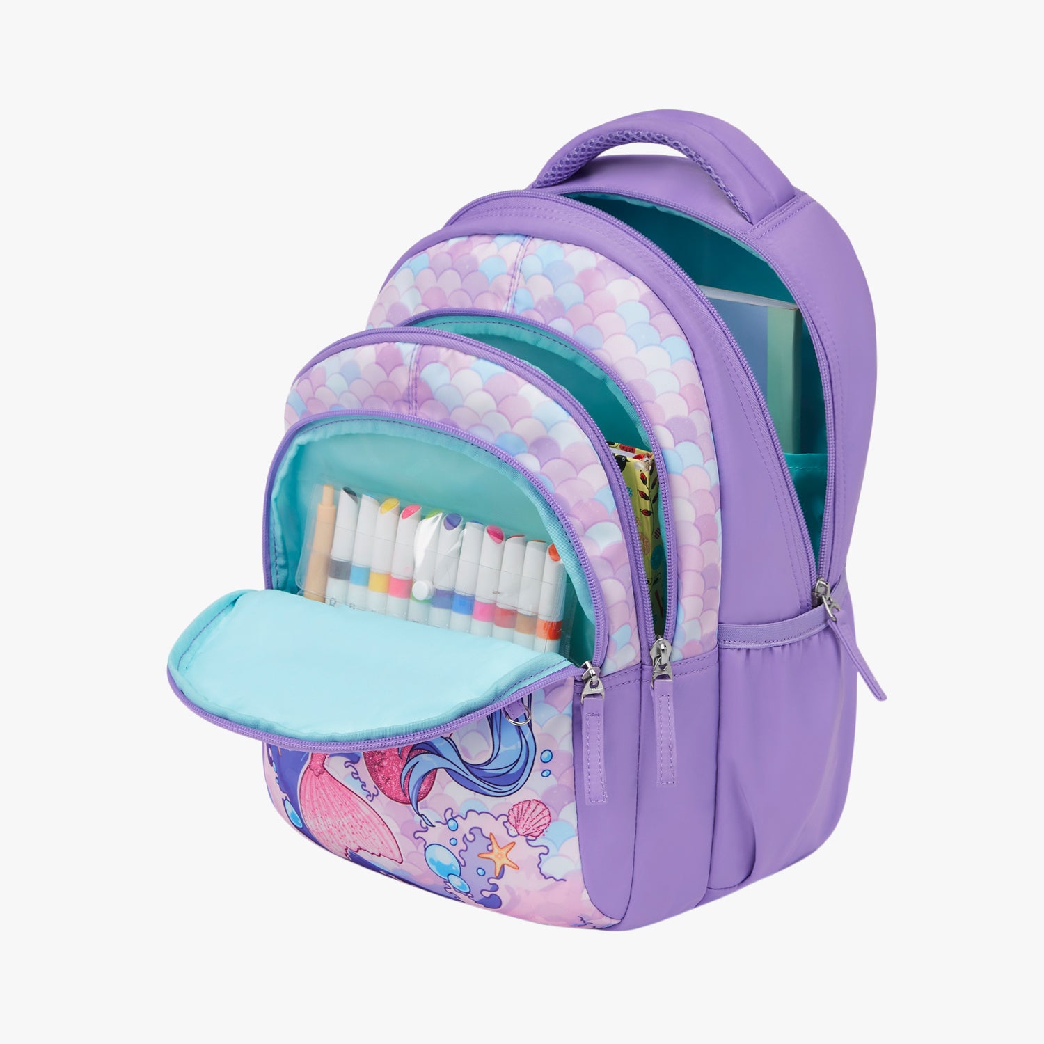 Mermaid Small Backpack for Kids - Lavender
