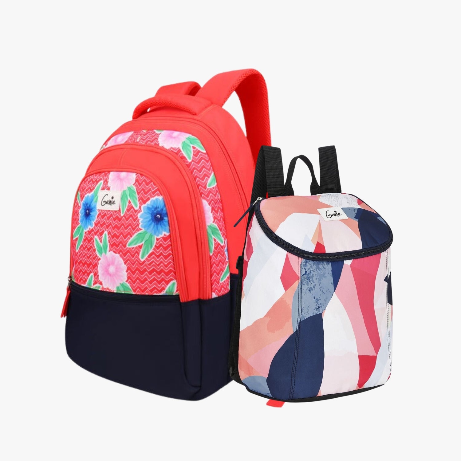 Genie School Backpack and Daypack Combo