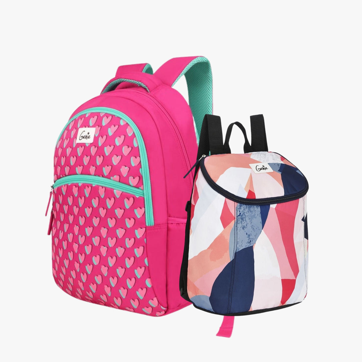 Genie School Backpack and Daypack Combo