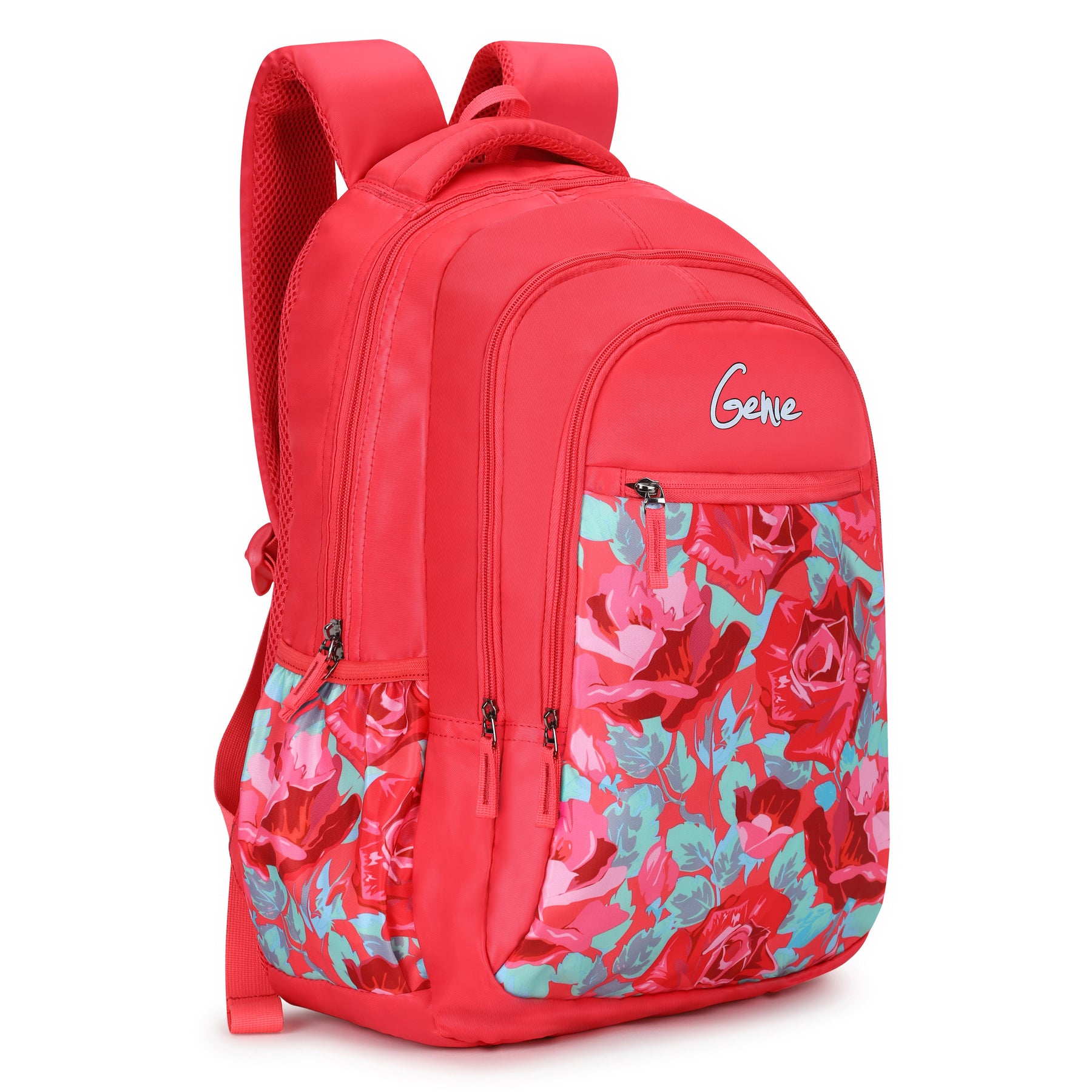 Genie Valentine 27L Pink Juniors Backpack With Easy Access Pockets