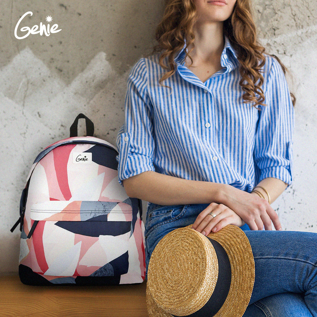 Genie Vougish 18L Multicolor Casual Backpack