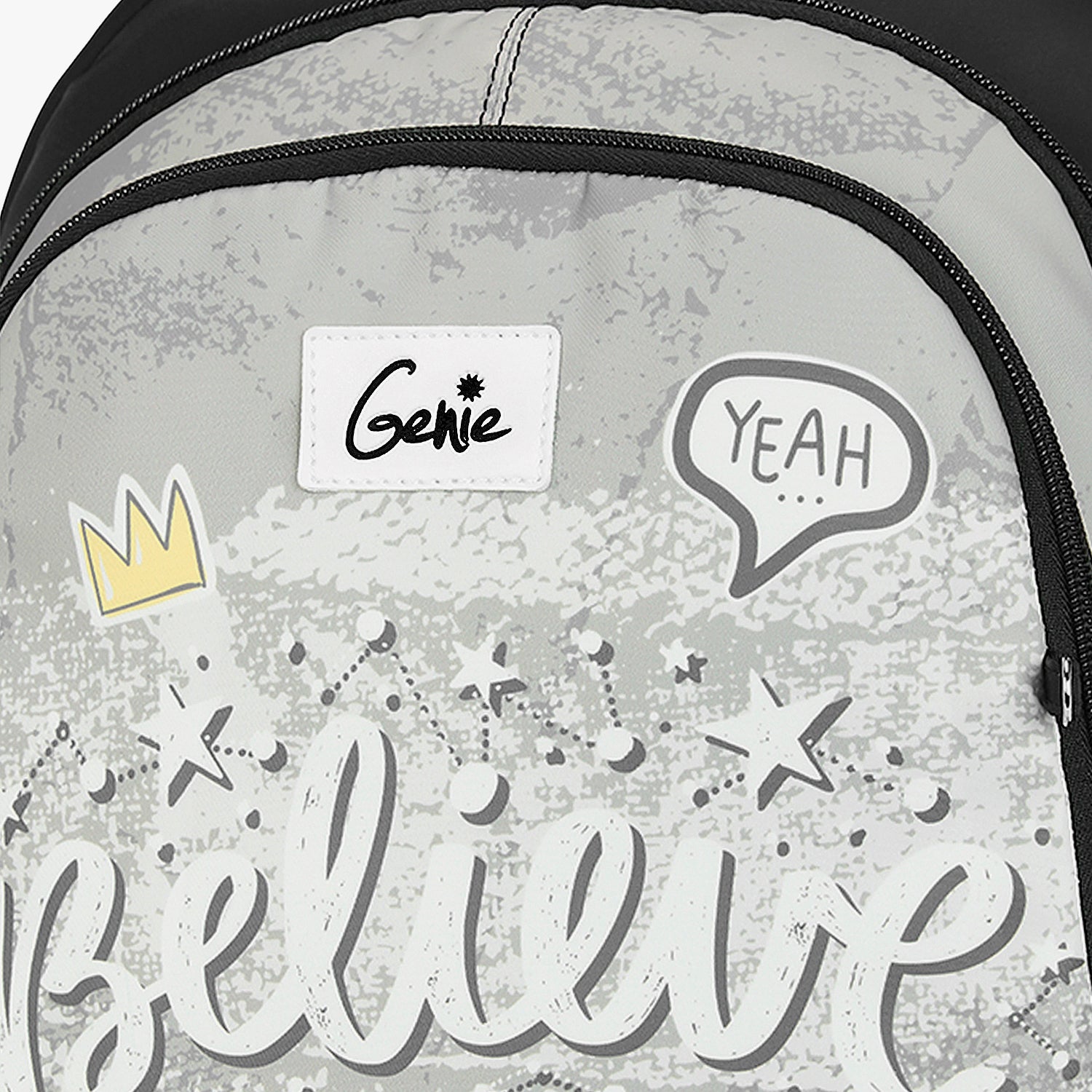 Magic 36L Black School Backpack