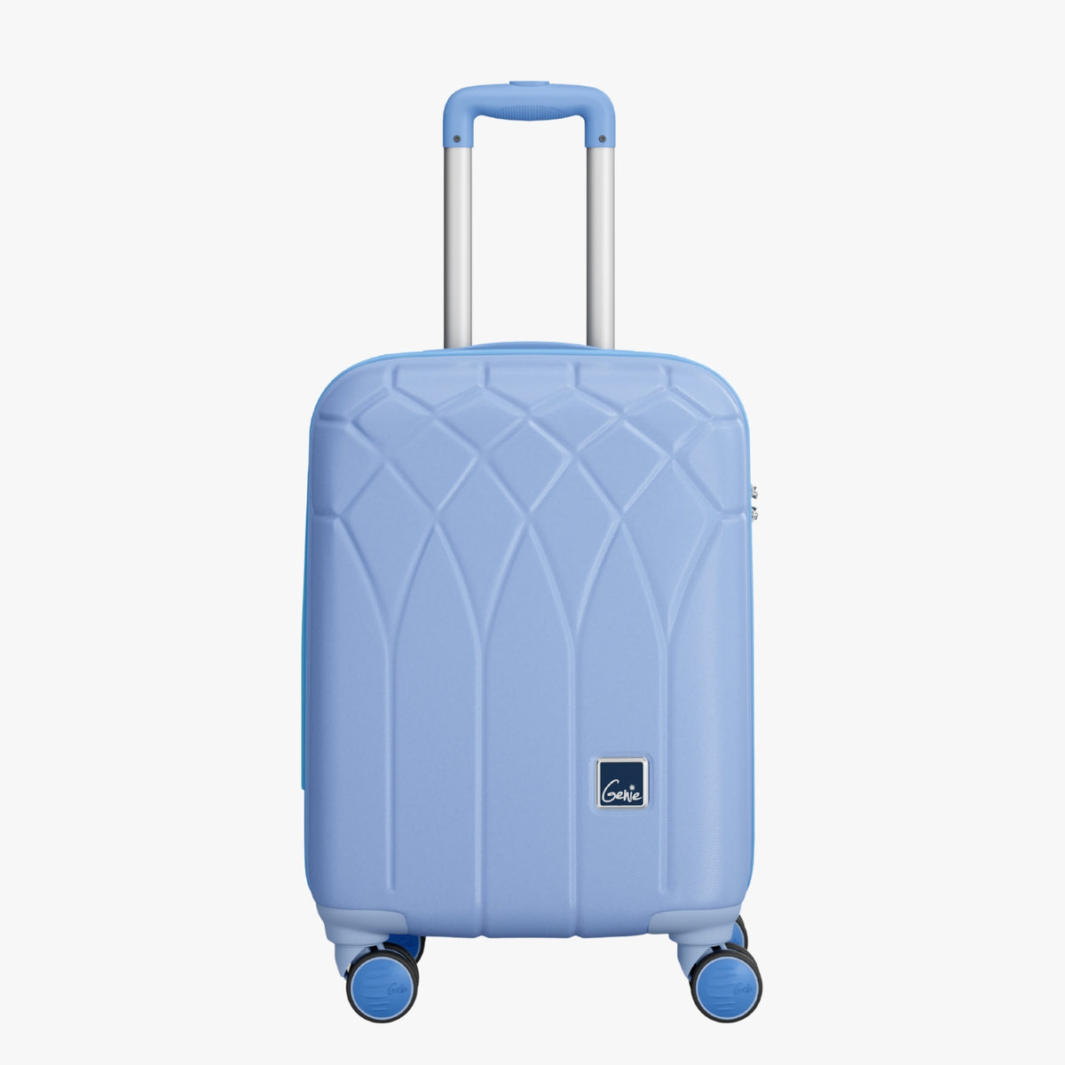 Genie Dew Chalk Blue Trolley Bag