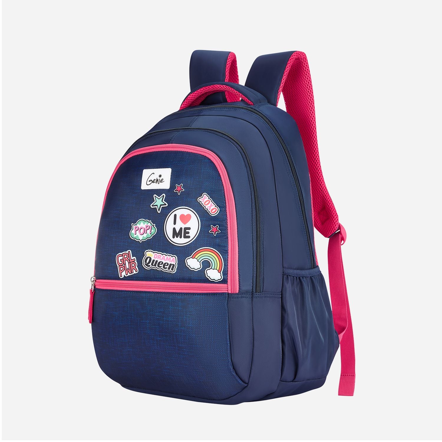 Genie Drama Queen 36L Navy Blue Laptop Backpack