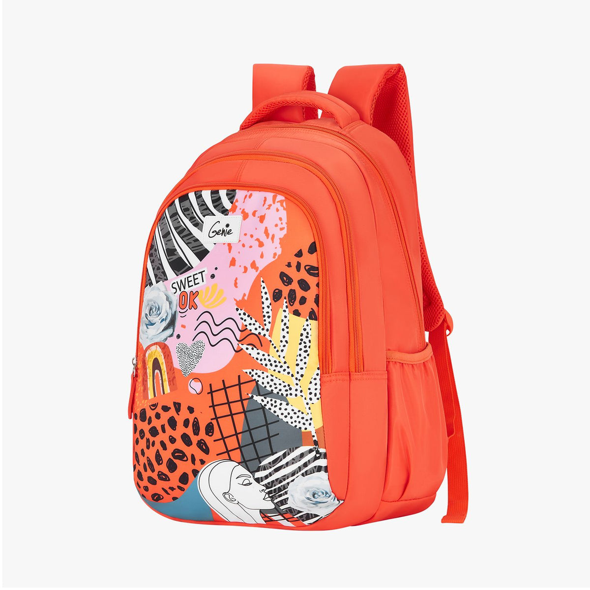 Genie Sweet 36L Orange Laptop Backpack