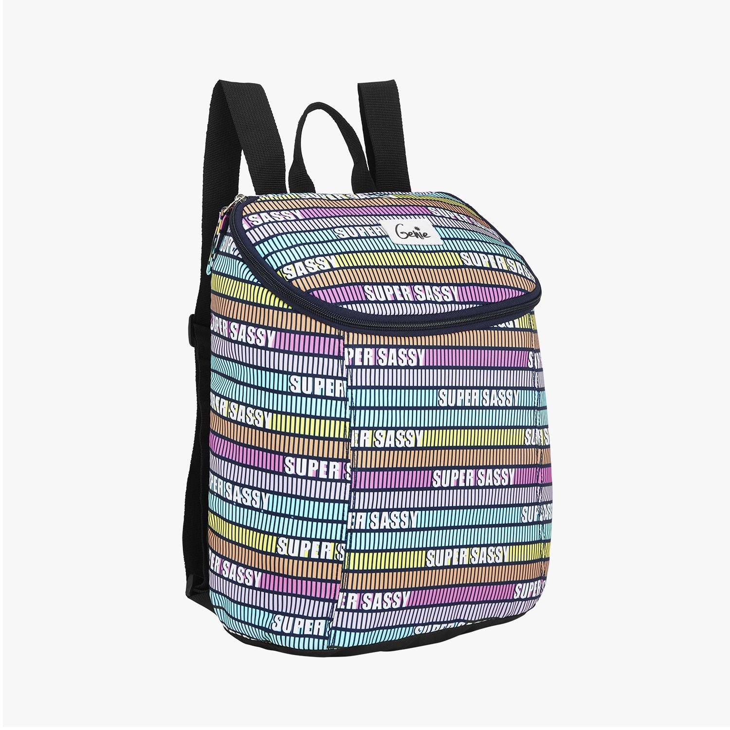 Genie Super Sassy 13.5L Multicolor Small Backpack