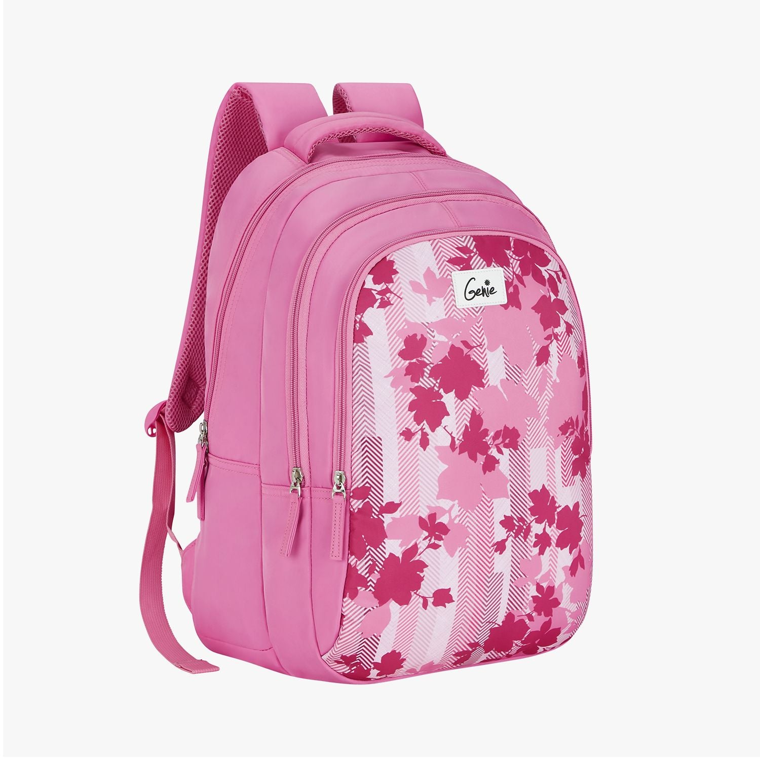 Genie Quinn 36L Pink Laptop Backpack With Laptop Sleeve