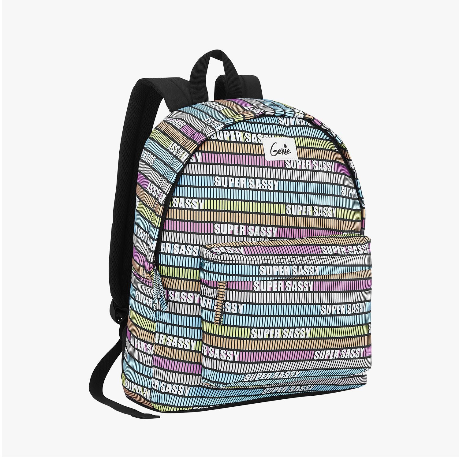 Genie Super Sassy 18L Multicolor Casual Backpack