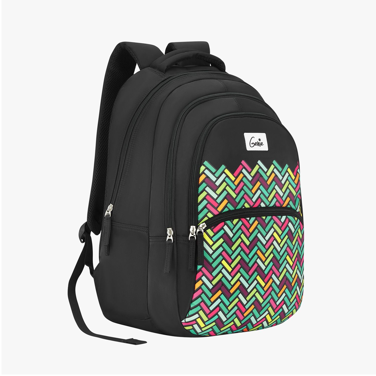 Genie Zim Zam 36L Black Laptop Backpack