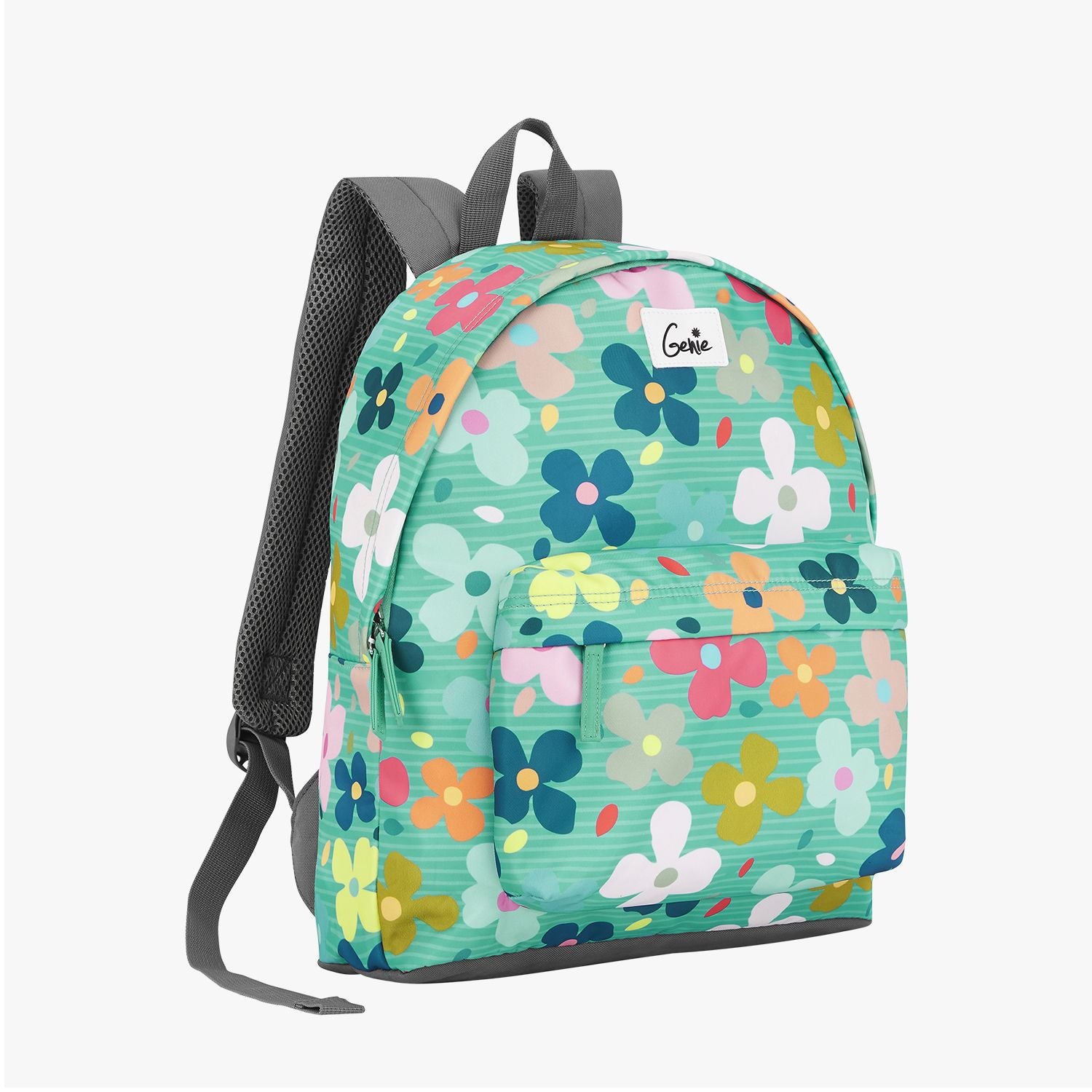 Genie Flower Power 18L Green Casual Backpack