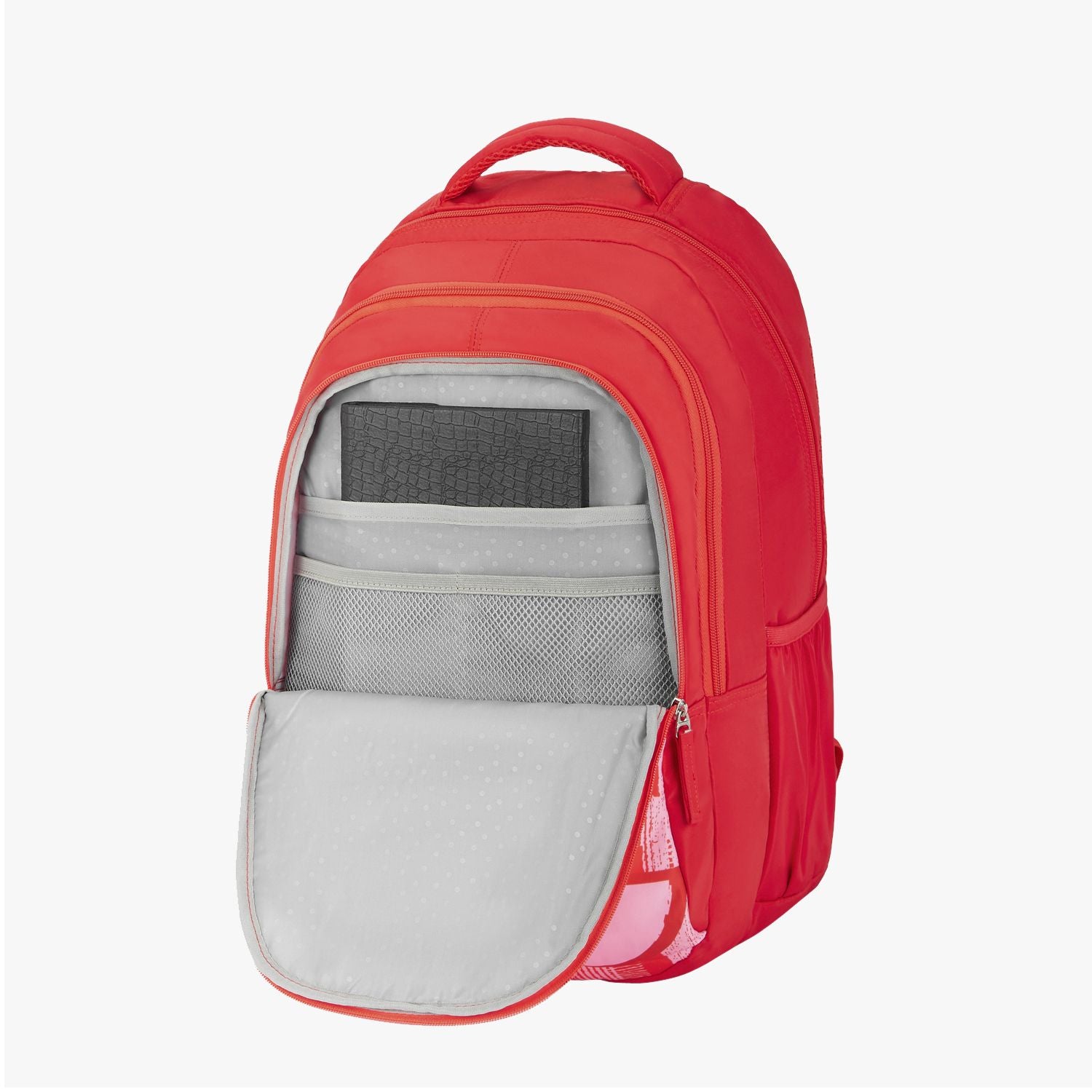 Genie Cherish 36L Red Laptop Backpack With Laptop Sleeve