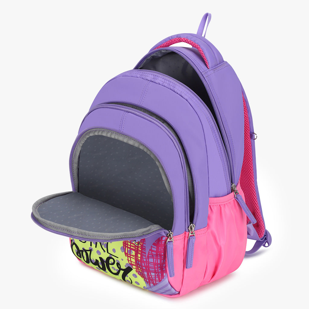 Genie Amore 20L Purple Kids Backpack