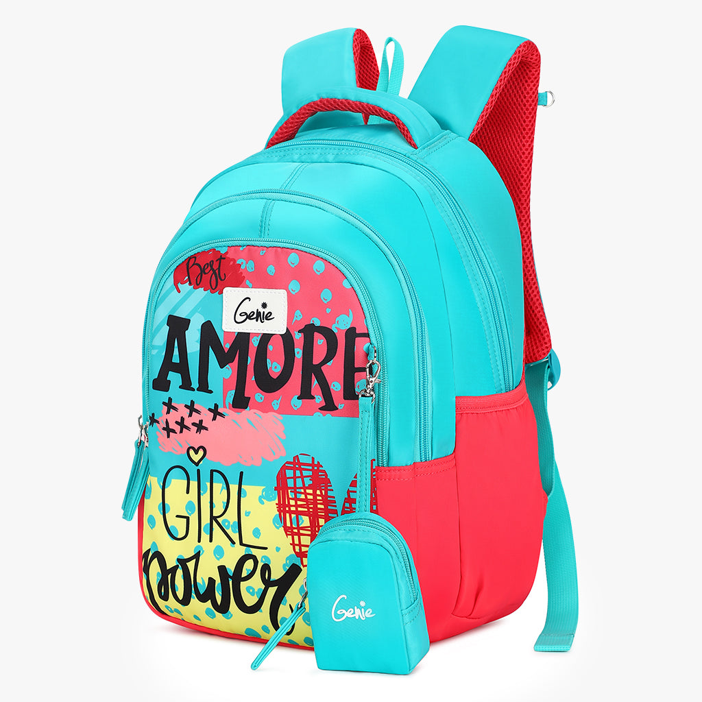 Amore Small Backpack for Kids - Teal