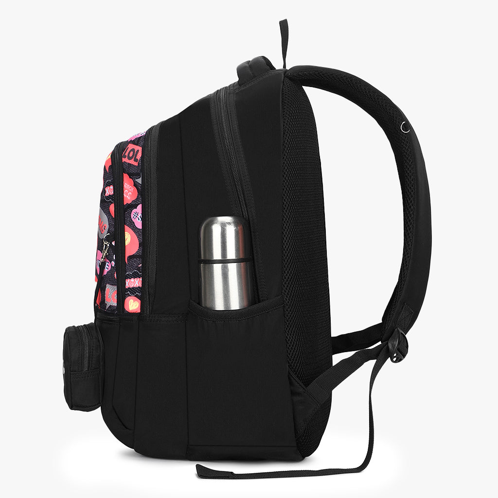 Genie BFF 36L Black Laptop Backpack