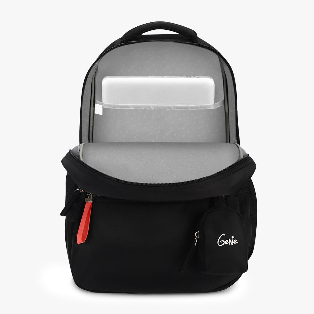 Genie BFF 36L Black Laptop Backpack