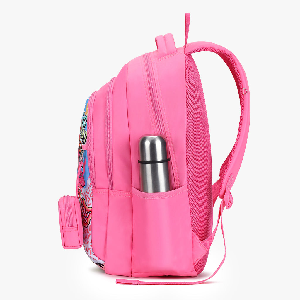 Genie Cool 36L Pink School Backpack