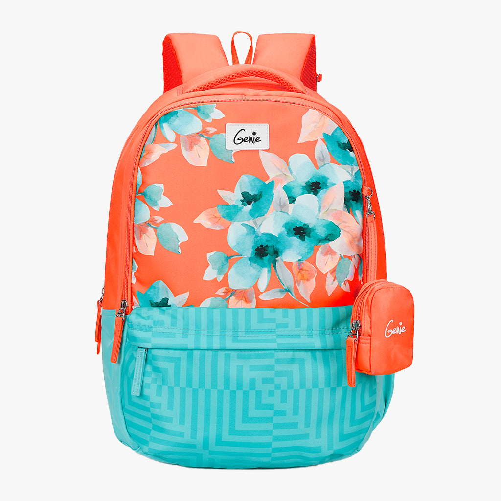 Genie Daisy 36L Coral Laptop Backpack