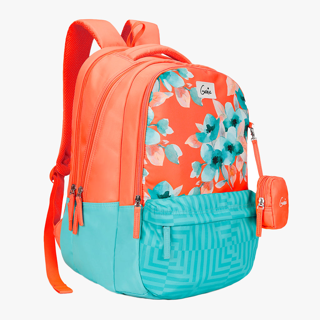 Genie Daisy 36L Coral Laptop Backpack