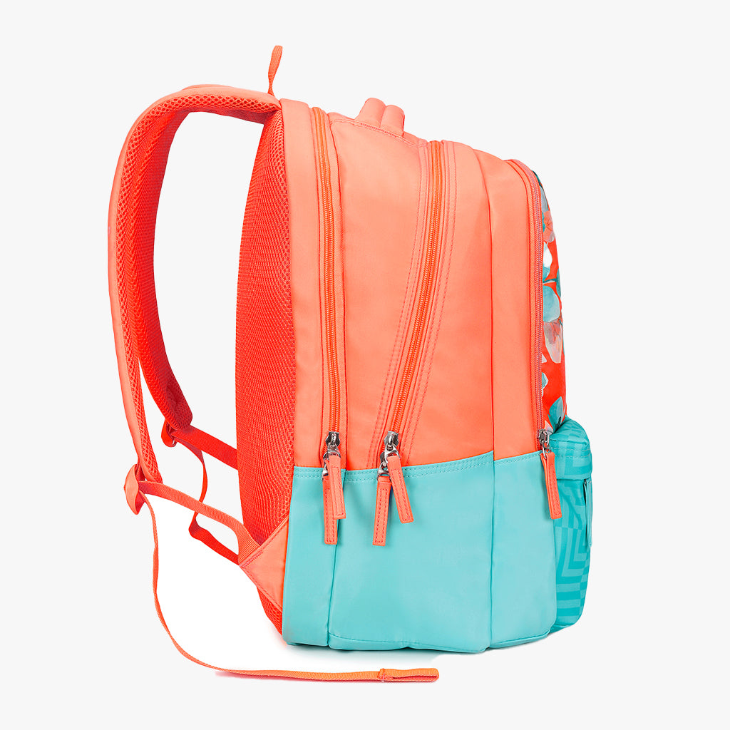 Genie Daisy 36L Coral Laptop Backpack