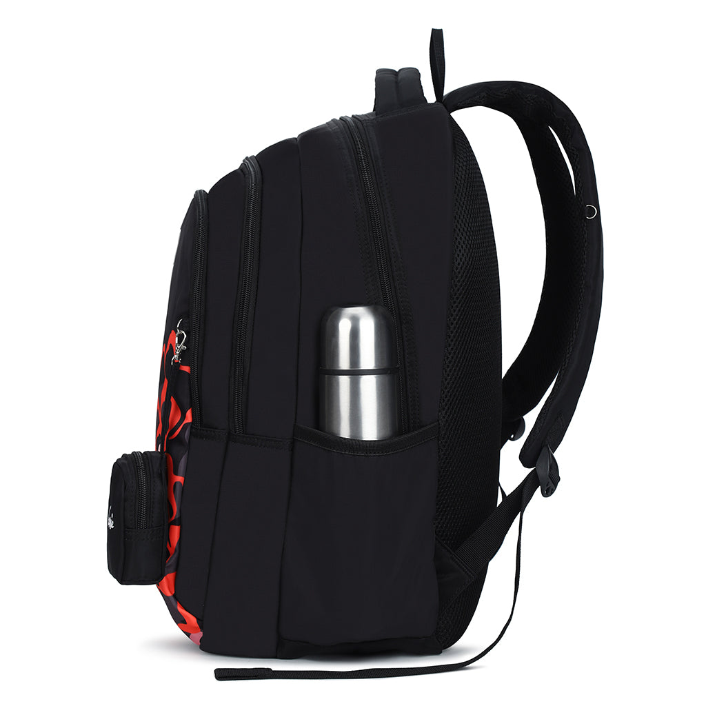 Genie Evelyn 19 Inch 36L Black School Backpack