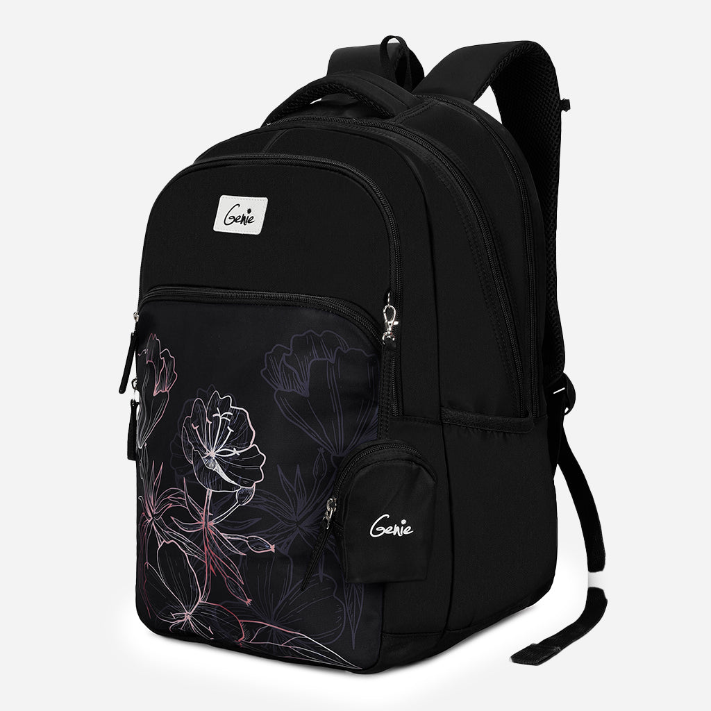 Genie Hailey 36L Black Laptop Backpack