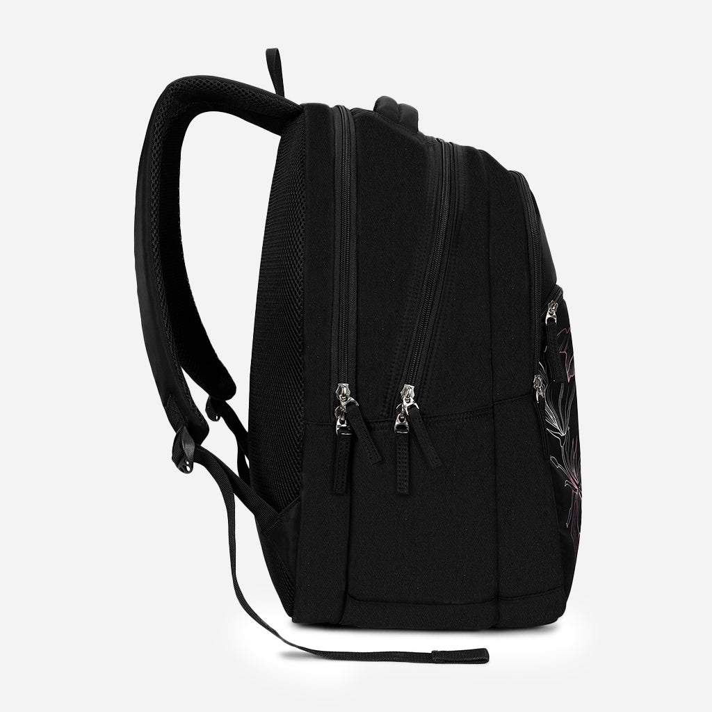 Genie Hailey 36L Black Laptop Backpack