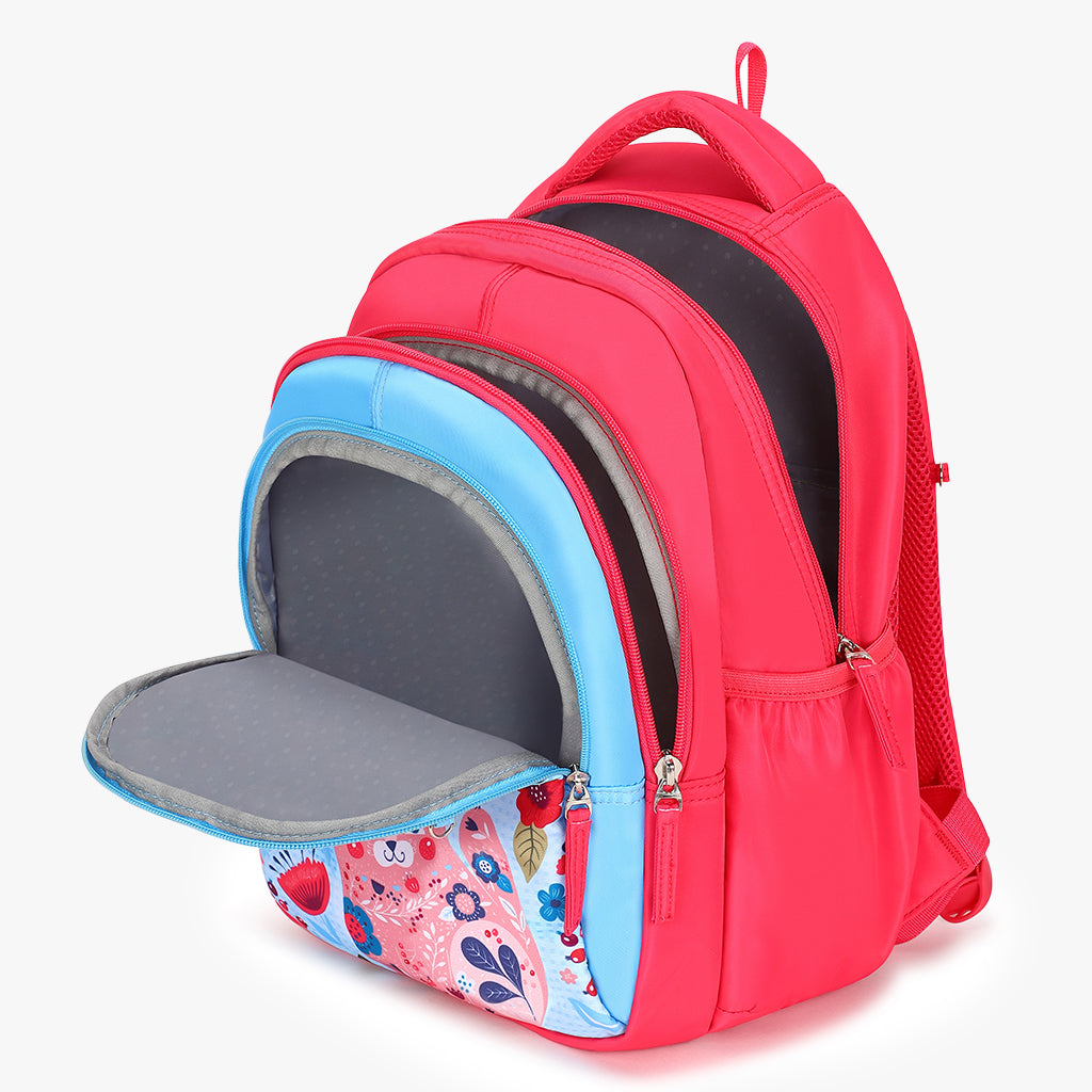 Genie Kitty 20L Pink Kids Backpack