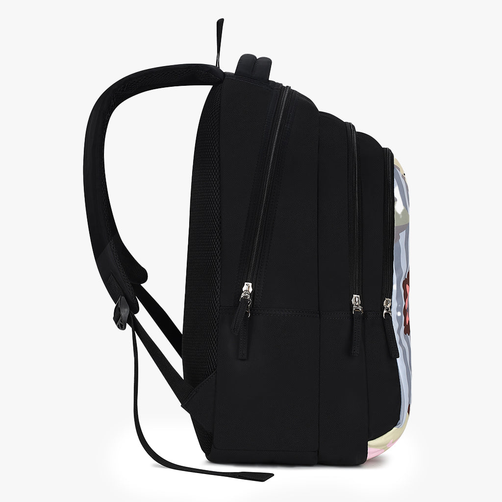 Genie Lynda 36L Black School Backpack