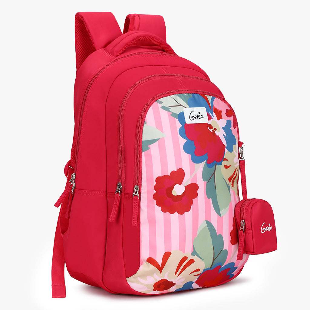Genie Lynda 36L Pink School Backpack