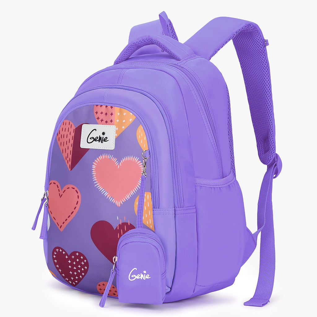 Buy Genie Maisy 20L Purple Kids Backpack Online