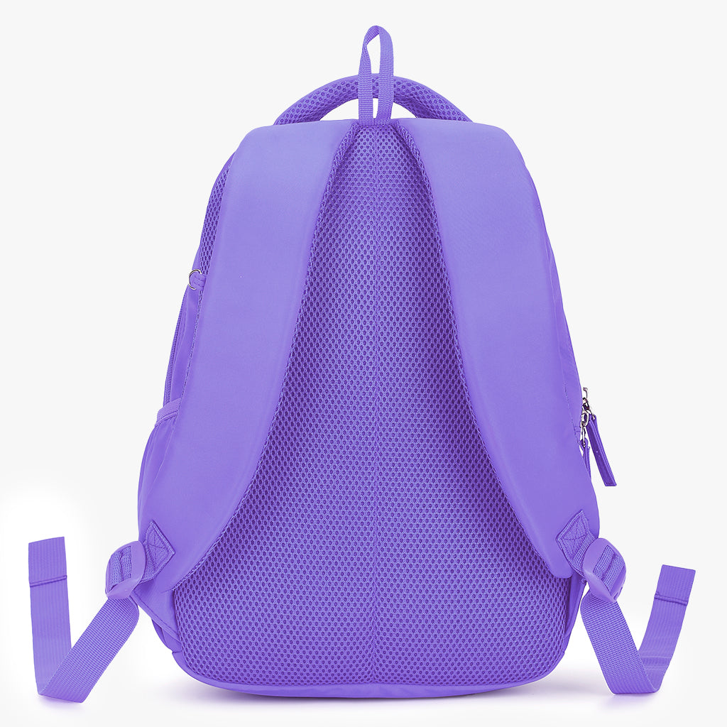 Genie Maisy 20L Purple Kids Backpack With Comfortable Padding