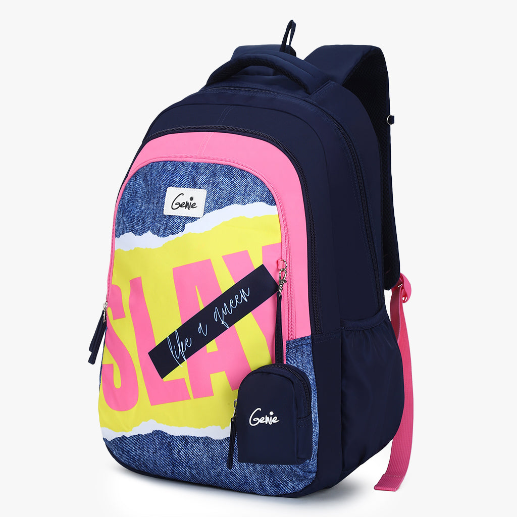 Genie Slay 36L Blue School Backpack