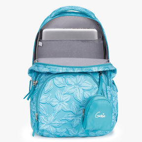 Genie Spring 27L Blue Juniors Backpack With Easy Access Pockets