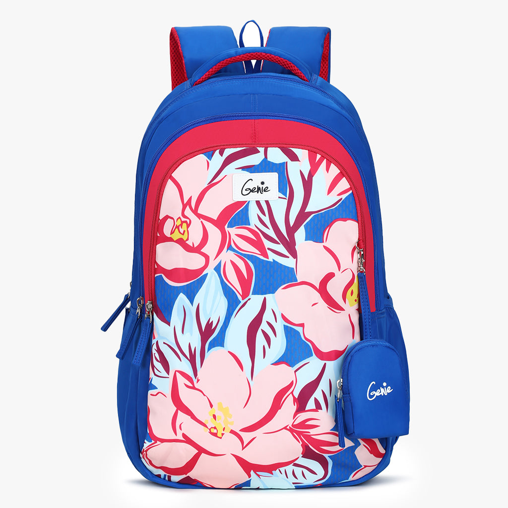 Genie Willow 36L Blue School Backpack