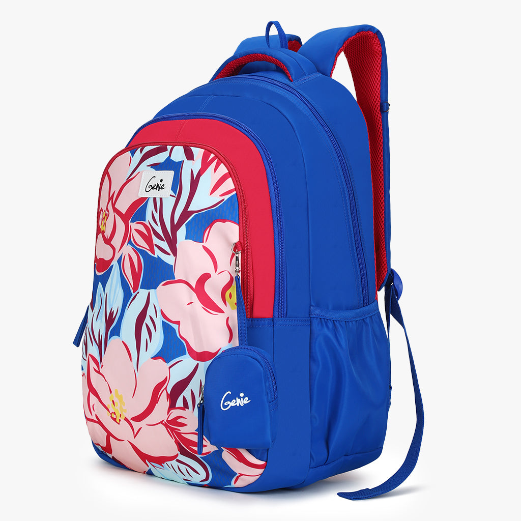 Genie Willow 36L Blue School Backpack